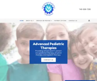 Advancedpeds.com(Advanced Pediatric Therapies LLC) Screenshot