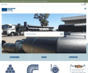 Advancedpiping.com.au(Advanced Piping Systems) Screenshot