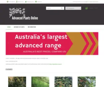 Advancedplants.com.au(Advanced Plants) Screenshot