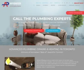 Advancedplumbing.ca(Advanced Plumbing) Screenshot