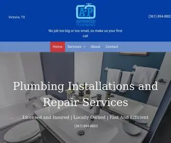 Advancedplumbingtx.com(Advanced Plumbing) Screenshot