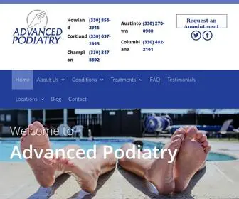 Advancedpodiatry.com(Advanced Podiatry) Screenshot