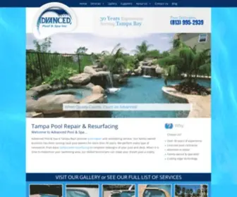 Advancedpool-Spa.com(Advanced Pool & Spa Inc) Screenshot