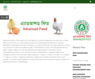 Advancedpoultryfeed.com(Advanced Poultry & Fish Feeds Ltd) Screenshot