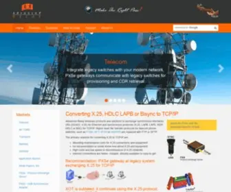 Advancedrelay.com(Converting X.25) Screenshot