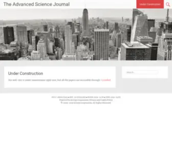 Advancedscience.org(OCLC) Screenshot