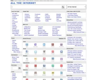 Advancedsearchbar.com(All the Internet) Screenshot