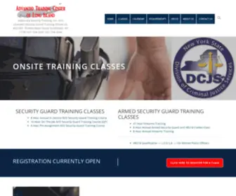 Advancedsecuritytrainingny.com(Advanced Security Training) Screenshot