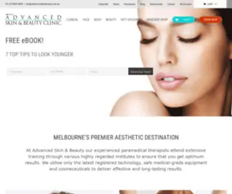 Advancedskinbeauty.com.au(Advanced Skin & Beauty Clinic) Screenshot