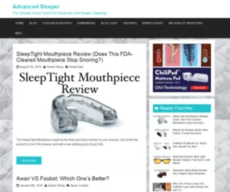 Advancedsleeper.com(Advanced Sleeper) Screenshot