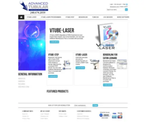Advancedtubularstore.com(Advanced Tubular Store) Screenshot