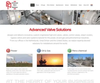 Advancedvalvesolutions.nl(Advanced Valve Solutions) Screenshot