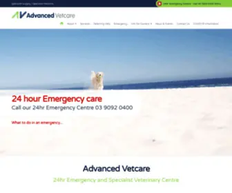 Advancedvetcare.com.au(Advanced Vetcare) Screenshot