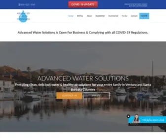 Advancedwaterinc.com(Advanced Water Solutions) Screenshot