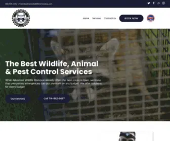 Advancedwildliferemovalca.com(Advanced Wildlife Removal of Los Angeles &amp; Orange County) Screenshot