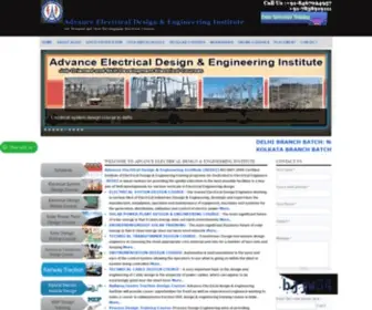 Advanceelectricaldesign.com(Solar Power plant design course) Screenshot