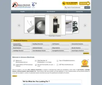 Advanceelectricals.in(Advance Electricals) Screenshot