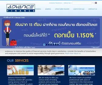 Advancefin.com(Advance Finance) Screenshot