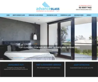 Advanceglass.com.au(Emergency Glass Repair & Replacement) Screenshot