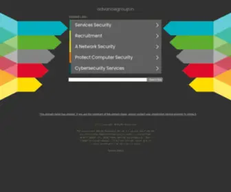 Advancegroup.in(advancegroup) Screenshot