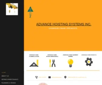 Advancehoistingsystems.com(Advancehoistingsystems) Screenshot