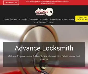 Advancelocksmith.ie(Advance Locksmith) Screenshot