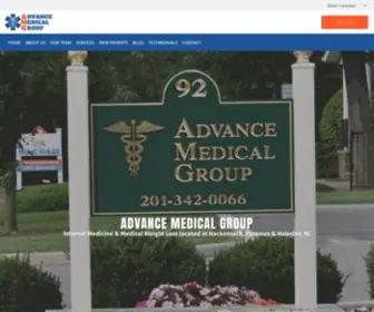 Advancemedgroup.com(Now offering virtual visits) Screenshot