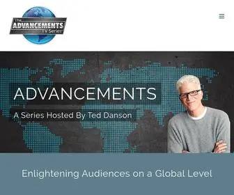 Advancementstv.com(Advancements TV Series with Ted Danson) Screenshot