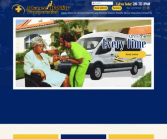 Advancemobilitytransportation.com(Non-Emergency Medical Transportation in Texas, Senior Transportation) Screenshot