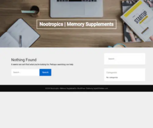 Advancenootropics.com(Memory Supplements) Screenshot
