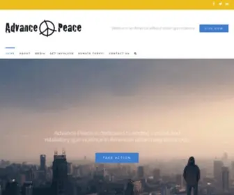 Advancepeace.org(Advance Peace) Screenshot