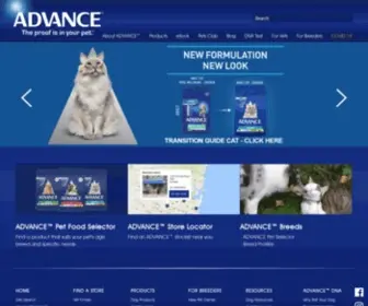 Advancepet.com.au(Pet Food) Screenshot