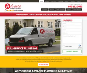 Advanceplumbingheating.com(Advance Plumbing & Heating) Screenshot