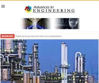 Advanceseng.com(Advances in Engineering the World’s leading source of Engineering research news) Screenshot