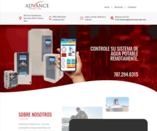 Advancesourcepuertorico.com(Advance Source Inc) Screenshot