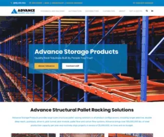 Advancestorageproducts.com(Advance Storage Products) Screenshot