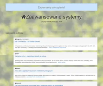 Advancesystems.pl(Zapraszamy do lektury) Screenshot