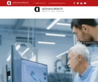 Advancetech.in(Advance Tech) Screenshot