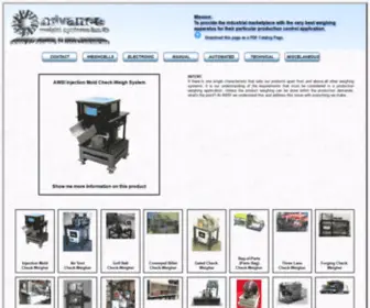 Advancew8.com(Check Weigh) Screenshot
