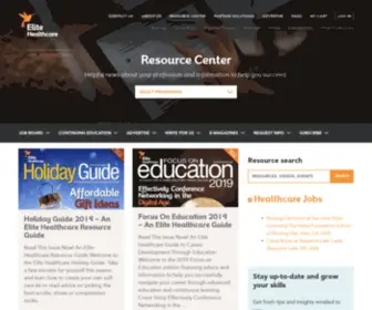 Advanceweb.com(Elite Continuing Education Resource Center) Screenshot