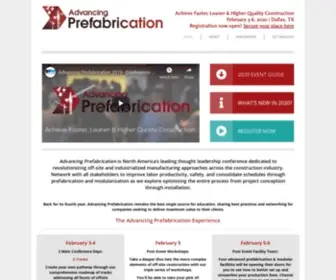 Advancing-Prefabrication.com(Advancing Prefabrication) Screenshot