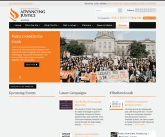 Advancingjustice-Atlanta.org(Asian Americans Advancing Justice) Screenshot