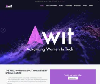 Advancingwomenintech.org(Advancing Women in Tech) Screenshot