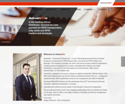 Advanide.com(Holdings PTE Ltd) Screenshot