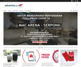 Advanina.com(Indonesia Apple Spare Parts) Screenshot