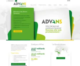 Advanscameroun.com(Advans Cameroun™) Screenshot