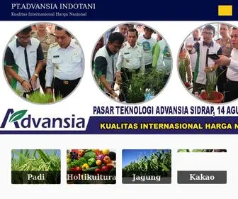 Advansia.co.id(PT.Advansia Indotani) Screenshot