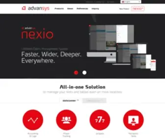Advansys.si Screenshot