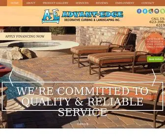 Advant-Edgecurbing.com(Advant-Edge Decorative Curbing & Landscaping) Screenshot