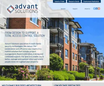 Advant-Solutions.com(Advant-web-ui-website) Screenshot